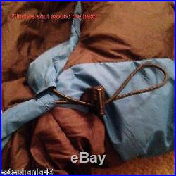 BIG AGNES Lost Ranger 15º Regular Left Zipper DOWN Sleeping Bag- Blue/Black