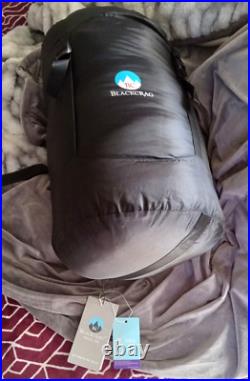 BLACKCRAG Black Crag Extreme Cold Queen 2 Person Sleeping Bag 90% Down BDLG2000