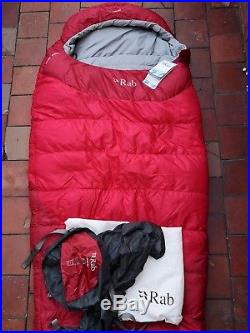 BNWT RAB Ascent 900 Down Filled Sleeping Bag