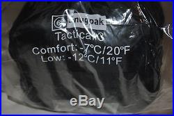 BRAND NEW! Snugpak Tactical Series 3 Sleeping Bag, Black (91150)