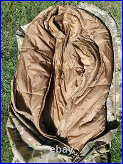 B. A. F. Coyote 3-Season Sleeping Bag Nylon Cover Compression Sack