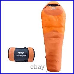 Backpacking Sleeping Bag 3 Season 20F Fill 21 Ounces of Duck Down 650Fill