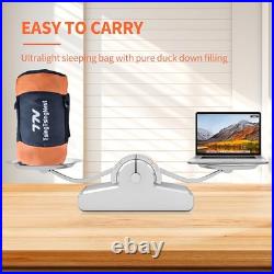 Backpacking Sleeping Bag 3 Season 20F Fill 21 Ounces of Duck Down 650Fill