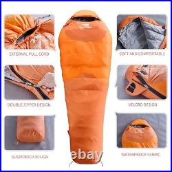 Backpacking Sleeping Bag 3 Season 20F Fill 21 Ounces of Duck Down 650Fill