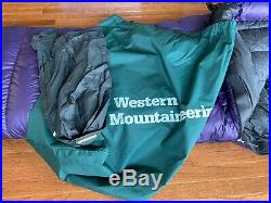 Beautiful Western Mountaineering Sequoia 6'6 Sleeping Bag Left Zip
