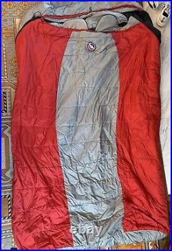 Big Agnes Big Creek 30° Double Sleeping Bag, 2 Person, Red