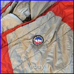 Big Agnes Big Creek 30° Double Sleeping Bag, 2 Person, Red