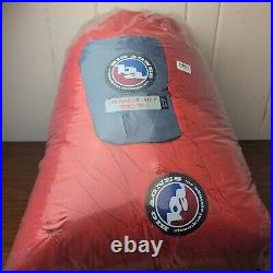 Big Agnes Cinnabar -40° Mountaineering Sleeping Bag Regular Left FREE SHIP
