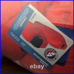 Big Agnes Cinnabar -40° Mountaineering Sleeping Bag Regular Left FREE SHIP