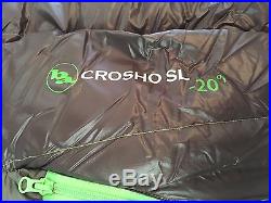Big Agnes Crosho SL -20° sleeping bag, Long
