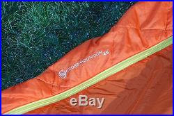 Big Agnes Cross Mountain 45 degree synthetic sleeping bag regular left zip