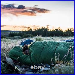 Big Agnes Echo Park 40° 1P BEP40L20 Green/olive Synthetic Sleeping Bag Brand New
