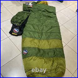 Big Agnes Echo Park (FireLine Max) Sleeping Bag, -20 Degree Long Green NWT