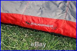 Big Agnes Encampment 15 degree synthetic sleeping bag long right zip