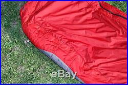 Big Agnes Encampment 15 degree synthetic sleeping bag long right zip
