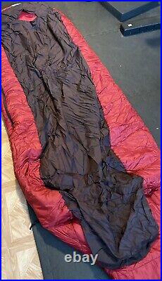 Big Agnes Gunn Creek 30 Degree Long Synthetic Mummy Sleeping Bag Used