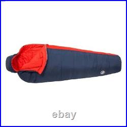 Big Agnes Husted 20 Sleeping Bag Navy/Red Long Left Zip