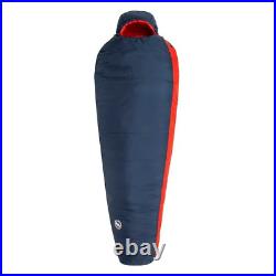 Big Agnes Husted 20 Sleeping Bag Navy/Red Long Left Zip