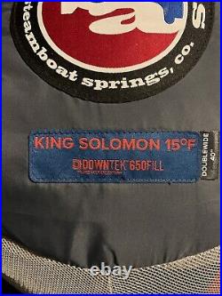 Big Agnes King Solomon 15 Degree Sleeping Bag