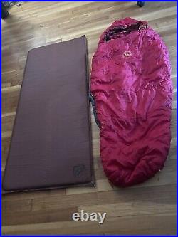 Big Agnes Little Red 15 sleeping bag kids with Mattress