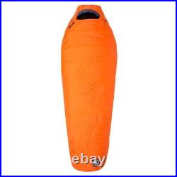 Big Agnes Lost Dog 15 Sleeping Bag, Orange/Navy, Long