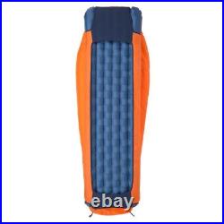 Big Agnes Lost Dog 15 Sleeping Bag, Orange/Navy, Long