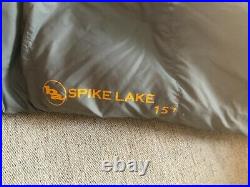 Big Agnes Spike Lake 15 Sleeping Bag Regular Left Zip