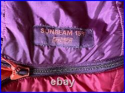 Big Agnes Sun Beam 15 degree sleeping bag system Plus Air Mattress And Pillow