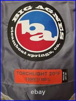 Big Agnes Torchlight 20F Expandable Sleeping Bag Size Regular
