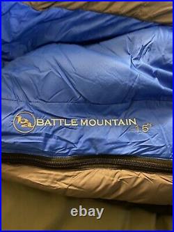 Big Agnes battle Mountain Negative 15° sleeping bag 15° below zero rated