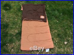 Big Mens Oversized Cotton Liner Flannel Cold Weather Camping Winter Sleeping Bag