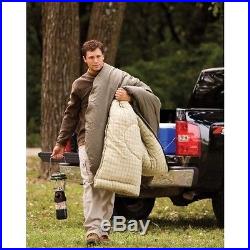 Big and Tall Sleeping Bag With Pillow Camping Outdoor Travel Hiking Cold Weather