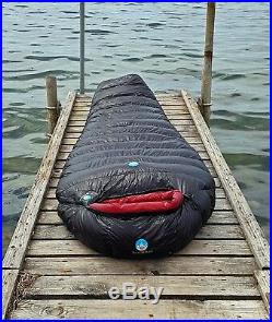 BlackCrag Hungarian Goose Down Sleeping Bag 1,200 Gram Fill 7D Nylon