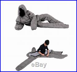 Body-sleeping bag outdoor camping sleeping bags suit bag hollow-cotton filling