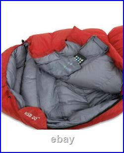 Brand New Klymit KSB 20 Down Sleeping Bag, 82in. X 30in Red