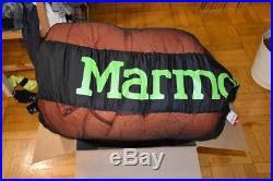 Brand New Marmot Lithium Down Sleeping Bag 0 Degrees Mummy Camping Backpacking