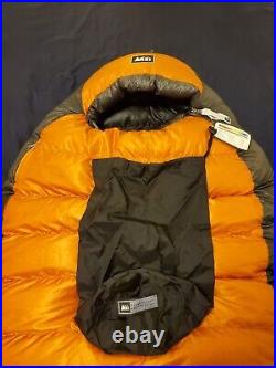 Brand New With Tags Rei Halo Down Sleeping Bag 10 Degree Men's Long