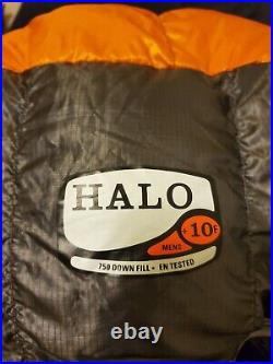 Brand New With Tags Rei Halo Down Sleeping Bag 10 Degree Men's Long