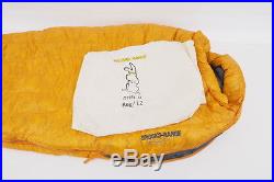 Brooks-Range Drift 0 Sleeping Bag Regular LZ Butterscotch Color With Bag