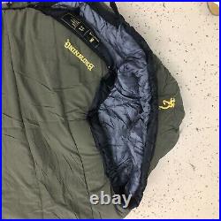 Browning Camping Chaparral -30F Degree Wide Mummy Sleeping Bag Oliver Green