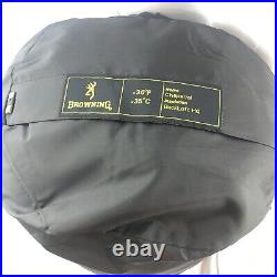 Browning Camping Chaparral -30F Degree Wide Mummy Sleeping Bag Oliver Green