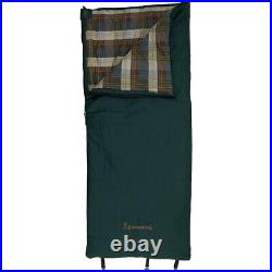 Browning Camping Pioneer 20 Degree Rectangle Canvas Sleeping Bag