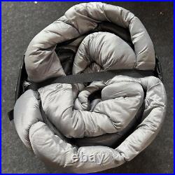 Browning McKinley -30° Oversized Insulated Hooded Sleeping Bag, Charcoal 90x36