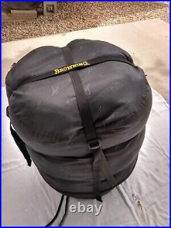 Browning McKinley Minus -30 Degree Mummy Sleeping Bag Polyester. New
