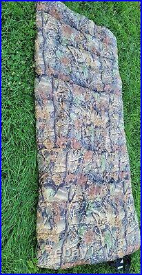 CABELAS Hunter's Sleeping Bag -20 Outfitters Loft Seclusion 3D Camo 40 x 84