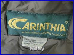 CARINTHIA Mumien Schlafsack DEFENCE 4 oliv 200cm (Large) Survival Militär TOP #P