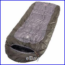COLEMAN SLEEPING BAG Extreme Weather Camping Hiking Backpacking Gear Big &Tall