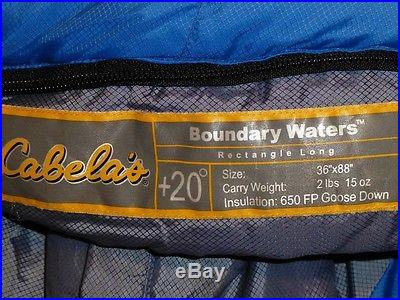 Cabela's Boundary Waters Sleeping Bag +20 F (Long)