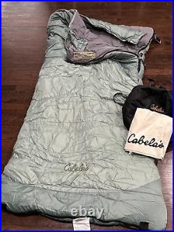 Cabela's Summit Rectangle Regular Sleeping Bag 34 x 82 20 Degrees 6lbs12oz