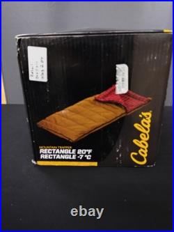 Cabelas Mountain Trapper Rectangle 20 F Sleeping Bag